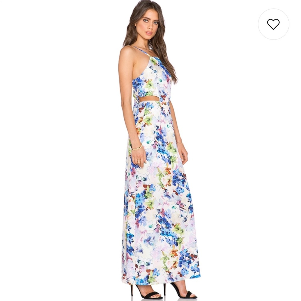 J.O.A. Floral Maxi Dress